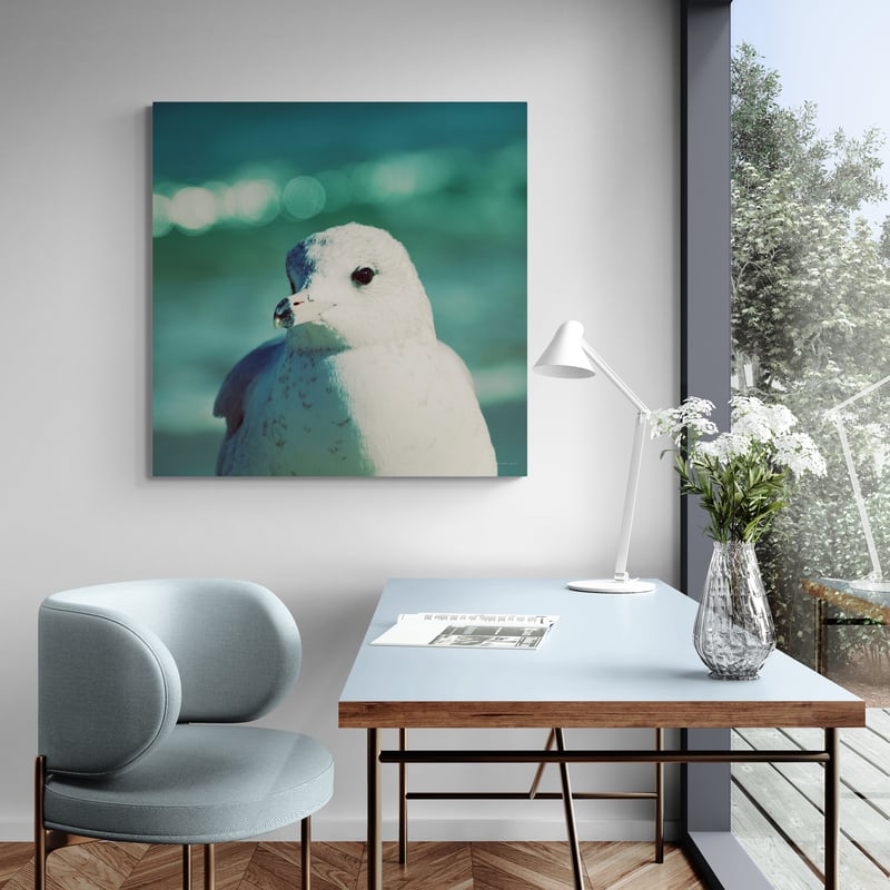 Mint Cottage Days IV Crop by Elizabeth Urquhart wall art from Glam Wall Art