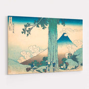 Mishima Pass in Kai Province, from the series Thirty-six Views of Mount Fuji by Katsushika Hokusai wall art