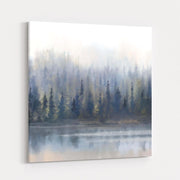 Misty Forest in Gray and Gold by Danhui Nai wall art