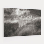 Misty Mountains North Cascades Bw by Alan Majchrowicz wall art