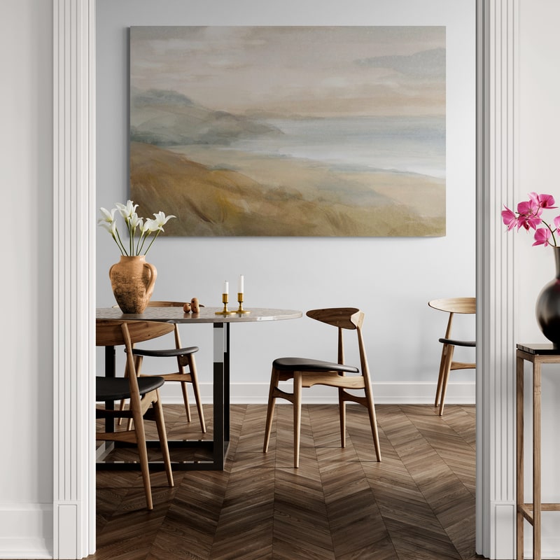 Misty on the Headlands by Danhui Nai wall art from Glam Wall Art
