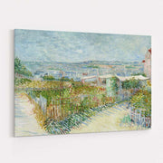 Montmartre Behind the Moulin de la Galette 1887 by Vincent Van Gogh wall art