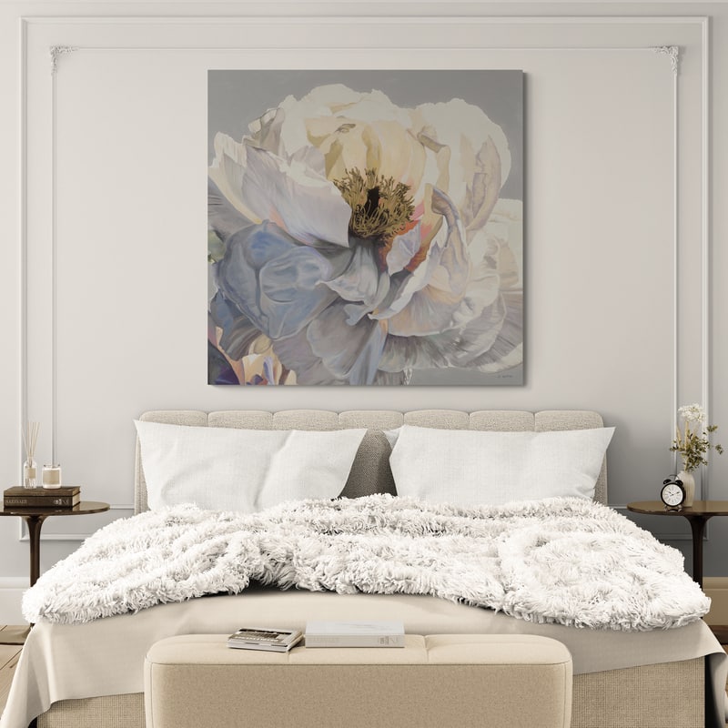 Morning Glow I Neutral by James Wiens wall art from Glam Wall Art