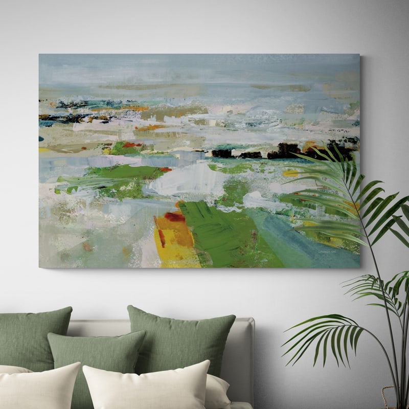Mossy Shore by Danhui Nai wall art from Glam Wall Art