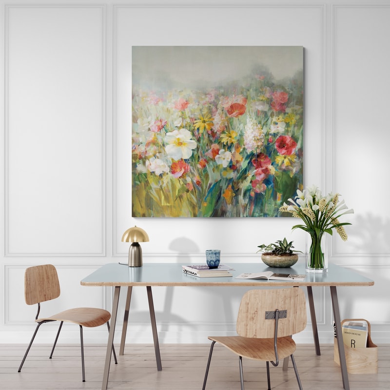 Mountain Meadows Autumn by Danhui Nai wall art from Glam Wall Art