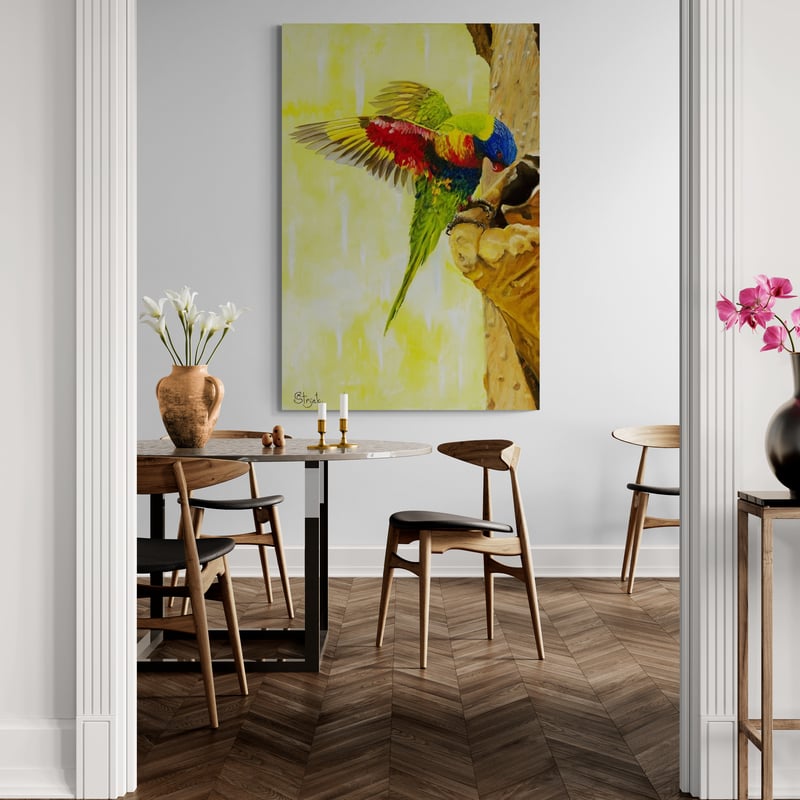 Mummy is Home! by Marina Strijakova wall art from Glam Wall Art