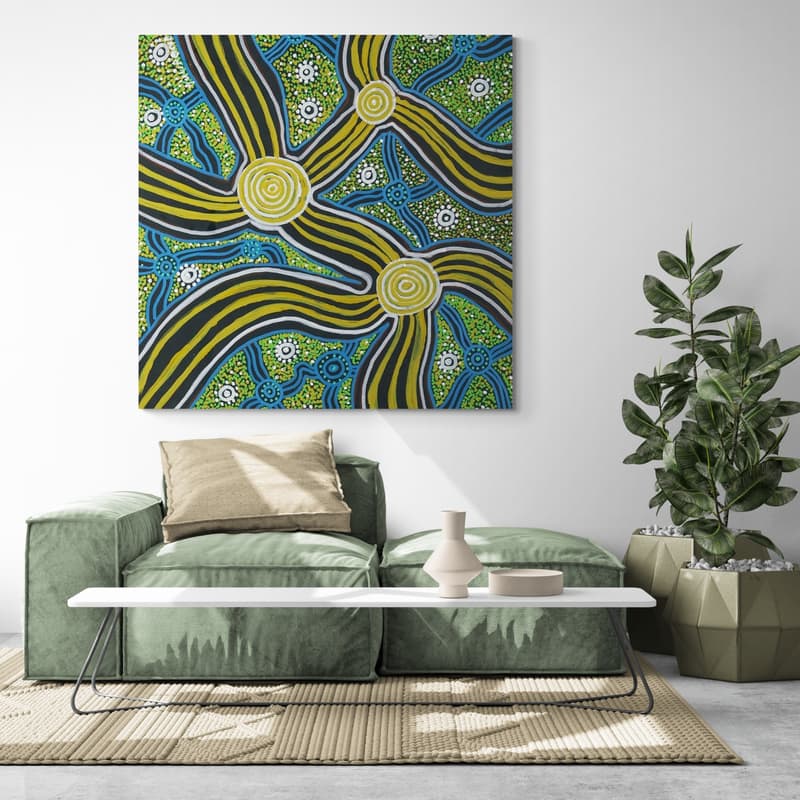 My Country by Julianne Wade wall art from Glam Wall Art