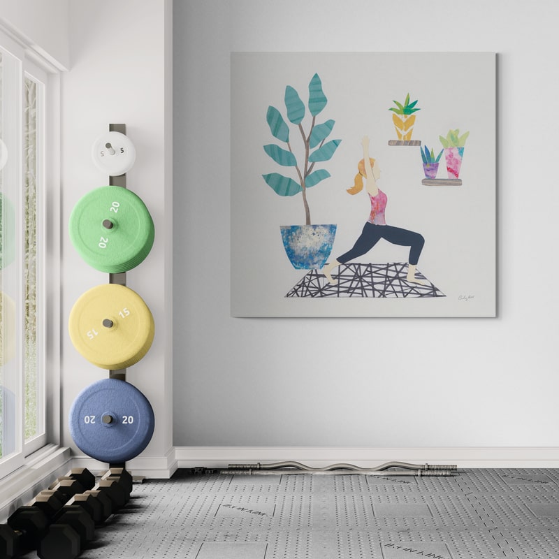 Namaste I by Courtney Prahl wall art from Glam Wall Art