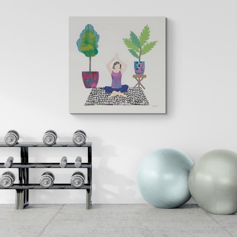 Namaste II by Courtney Prahl wall art from Glam Wall Art