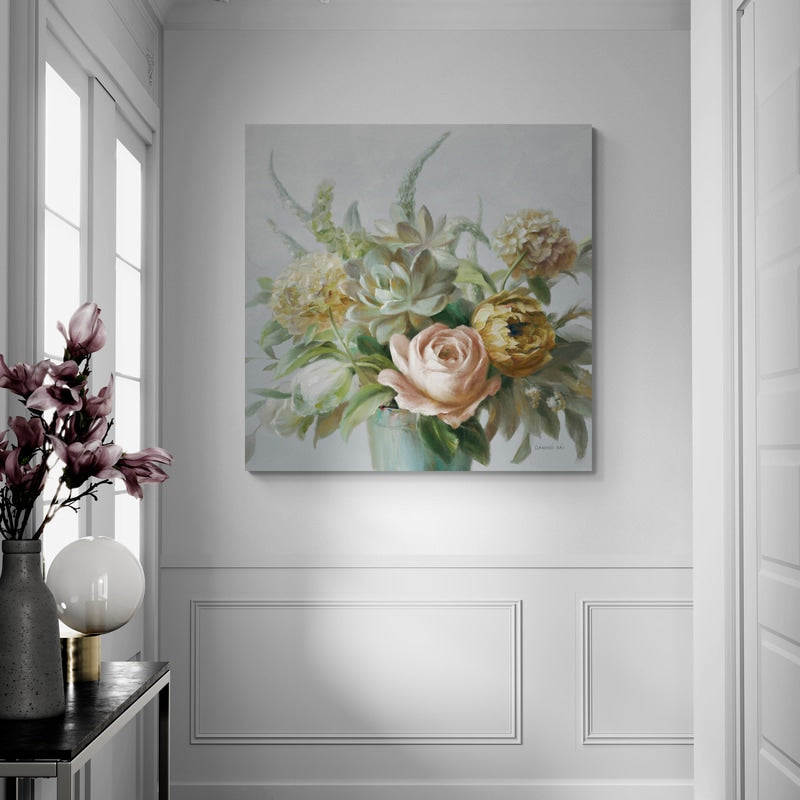 Natural Elegance Fall On Grey by Danhui Nai wall art from Glam Wall Art