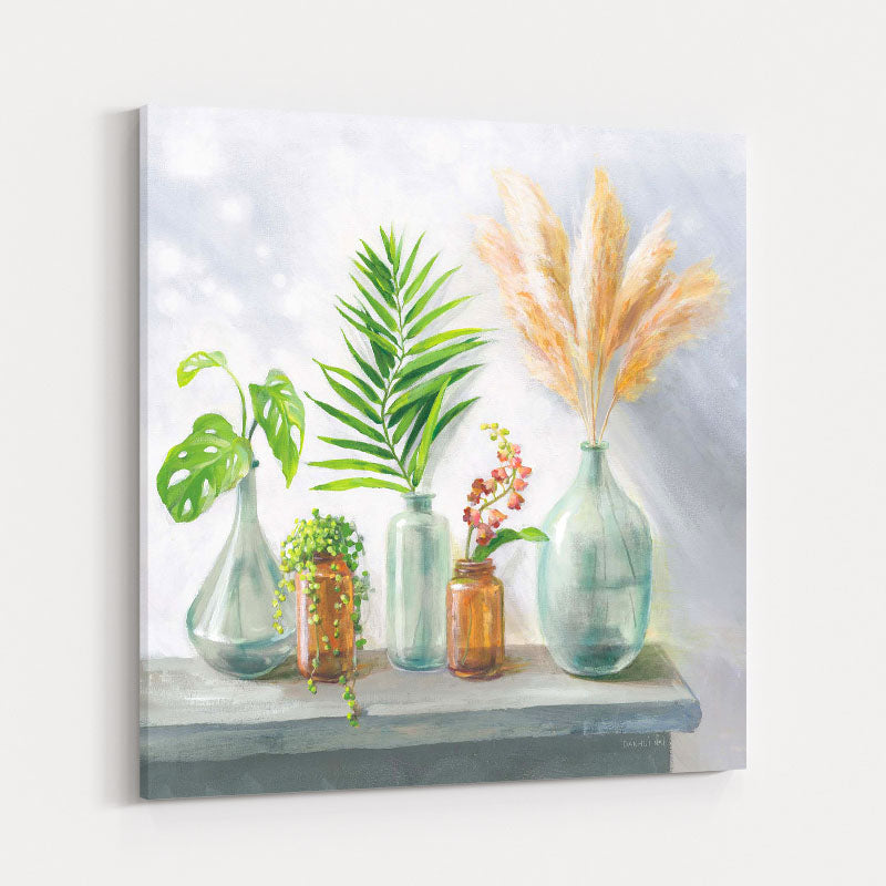 Natural Riches I Clear Vase by Danhui Nai wall art