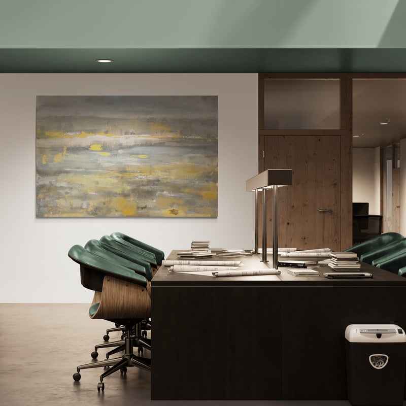 Neutral Field by Danhui Nai wall art from Glam Wall Art