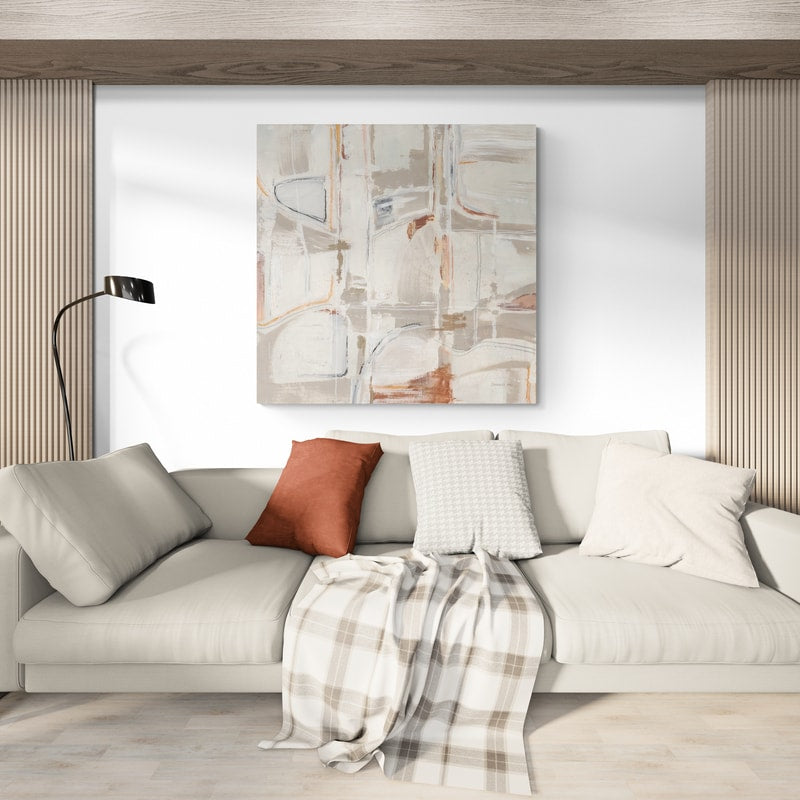 Neutral Nirvana by Danhui Nai wall art from Glam Wall Art