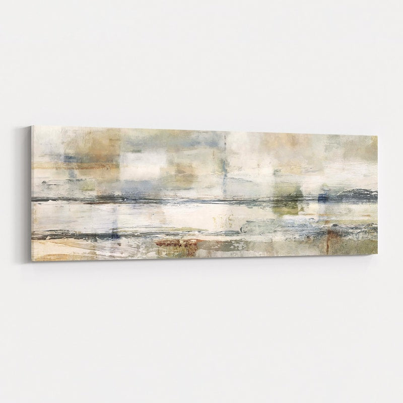 Neutral Transitional Abstract 2 by Nina Blue wall art