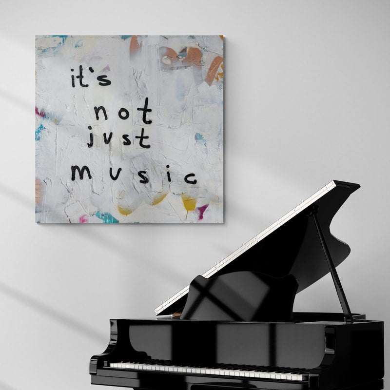 Not Just Music by Kent Youngstrom wall art from Glam Wall Art