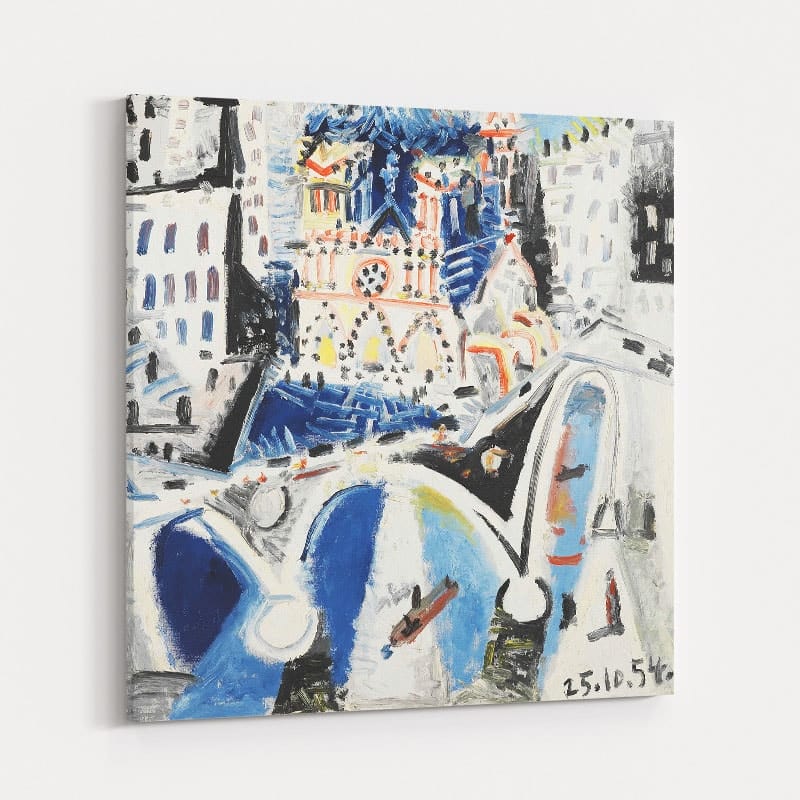 Notre Dame De Paris by Pablo Picasso wall art