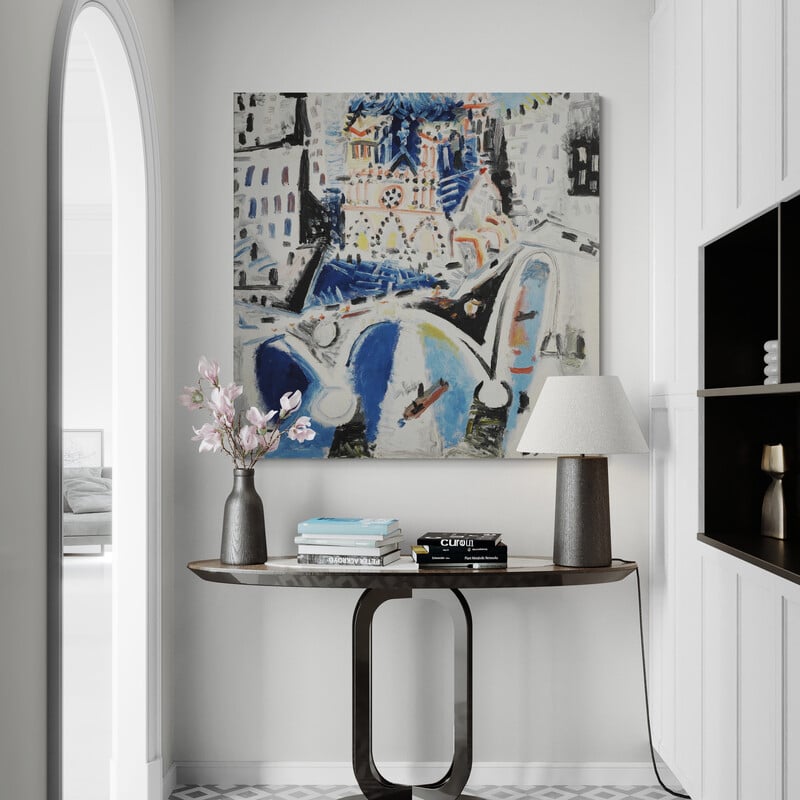 Notre Dame De Paris by Pablo Picasso wall art from Glam Wall Art
