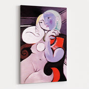 Nude Woman In A Red Armchair by Pablo Picasso wall art