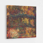 Nympheas, Japanese Bridge 1918-1926 by Claude Monet wall art