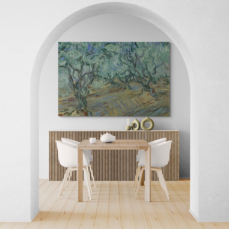 Olive Grove 2 1889 by Vincent Van Gogh wall art from Glam Wall Art