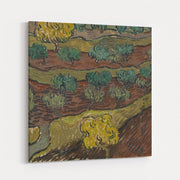 Olive Trees on a Hill 1889 by Vincent Van Gogh wall art