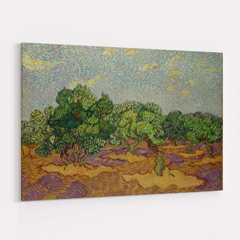 Olive Trees 1889 by Vincent Van Gogh wall art