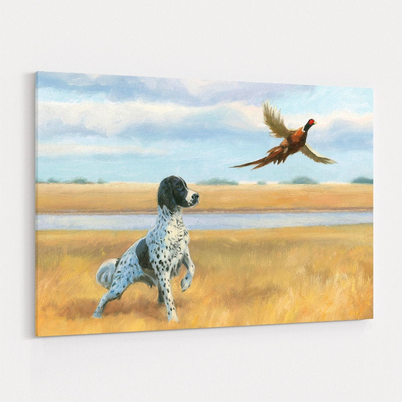 On Point by the River by James Wiens wall art