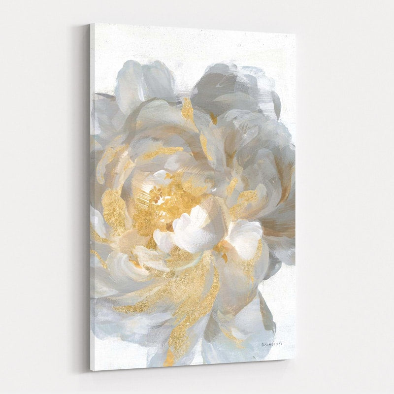 Open Petals II With Gold by Danhui Nai wall art