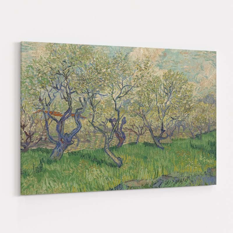 Orchard in Blossom 1889 by Vincent Van Gogh wall art