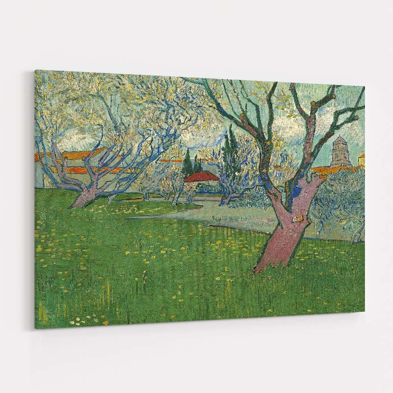 Orchards in Blossom View of Arles 1889 by Vincent Van Gogh wall art