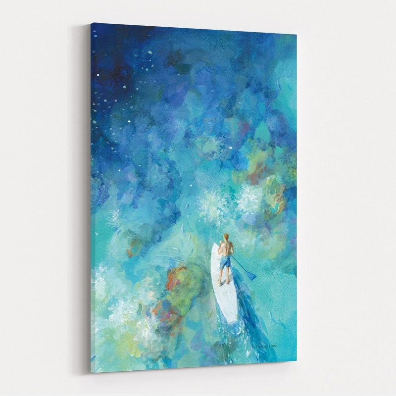 Paddle Board Exploring II by Danhui Nai wall art