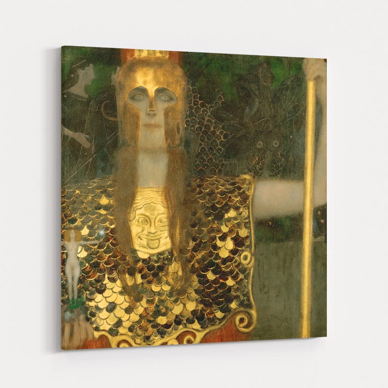 Pallas Athene by Gustav Klimt wall art