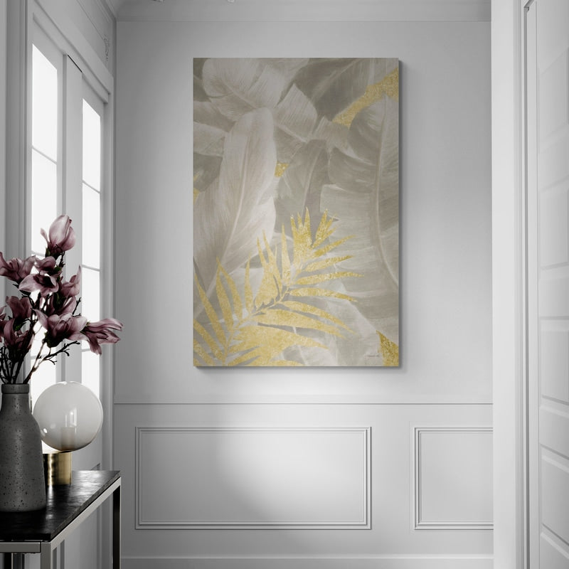 Palm Of The Tropics I Neutral Gold by Danhui Nai wall art from Glam Wall Art