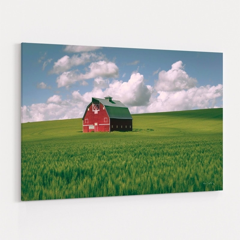 Palouse Region Red Barn I by Alan Majchrowicz wall art
