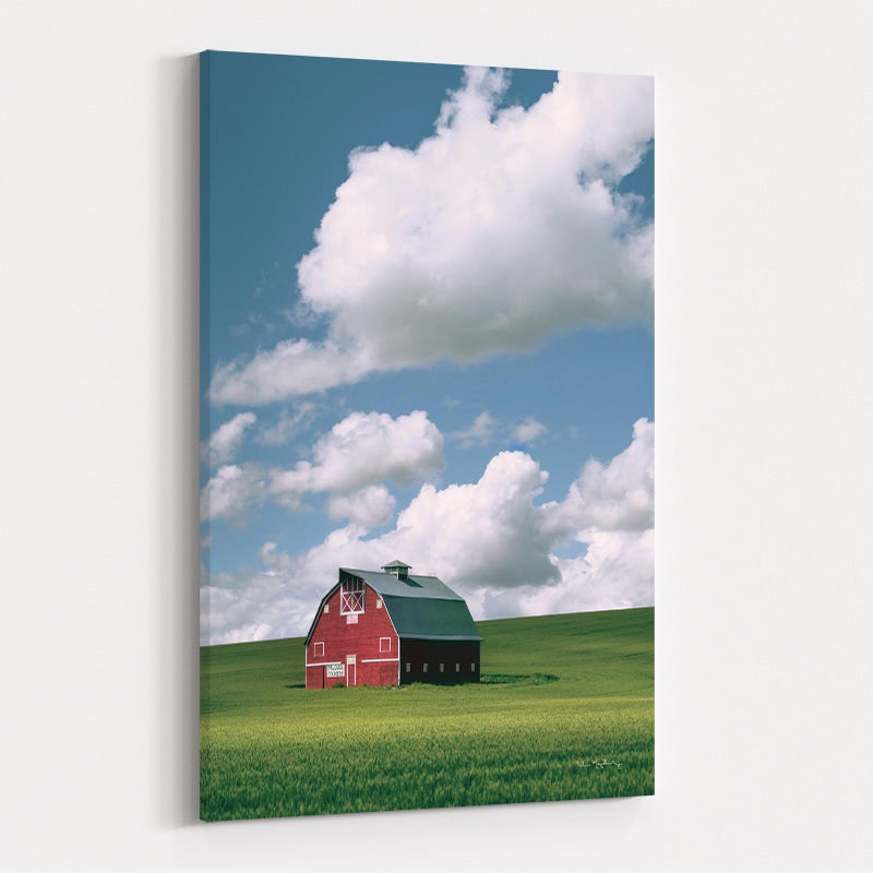 Palouse Region Red Barn II by Alan Majchrowicz wall art