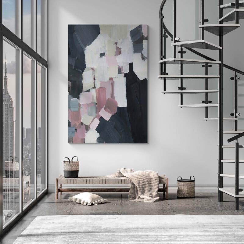 Paris Au Printemp 7 by Jetty Home wall art in a living room