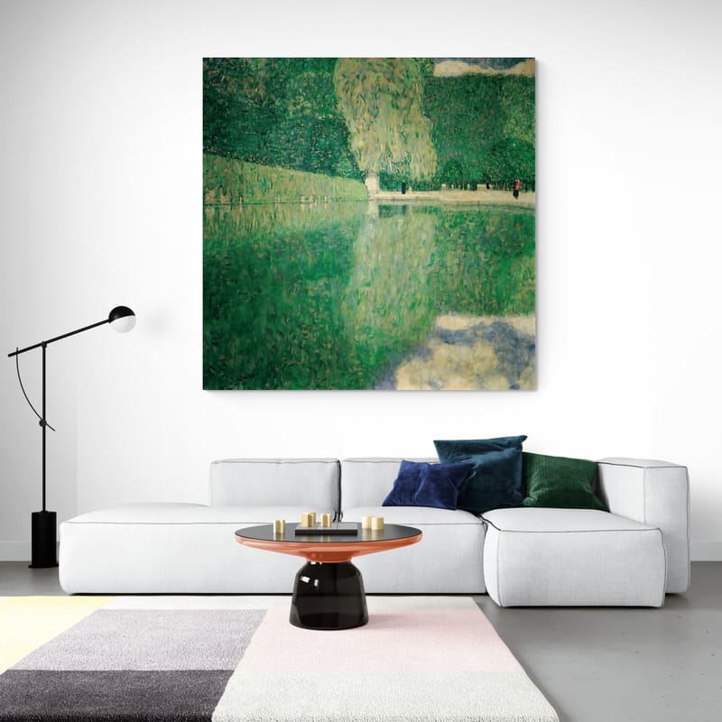 Park of Schönbrunn by Gustav Klimt wall art from Glam Wall Art