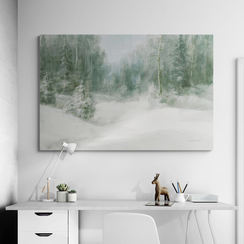 Peaceful Holiday by Danhui Nai wall art from Glam Wall Art