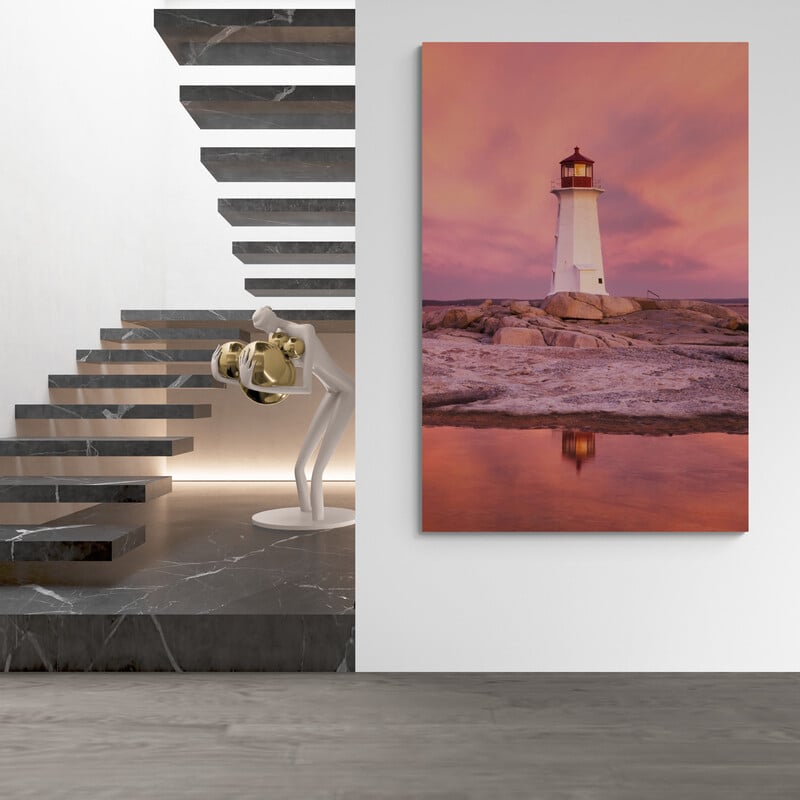Peggy's Cove by Alan Majchrowicz wall art from Glam Wall Art