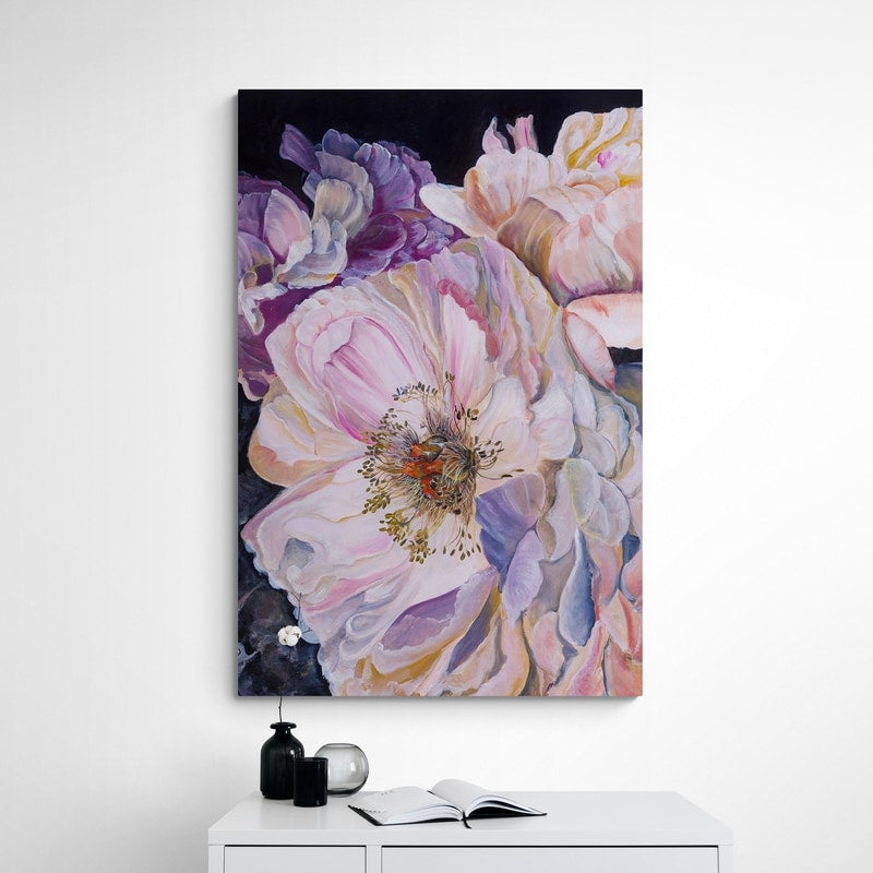 Peonies in Full Bloom by Marina Strijakova wall art from Glam Wall Art
