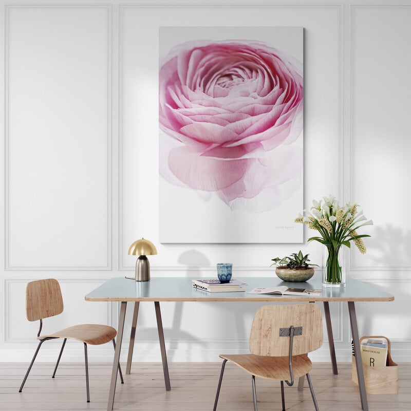 Pink Lady I Crop by Elizabeth Urquhart wall art from Glam Wall Art