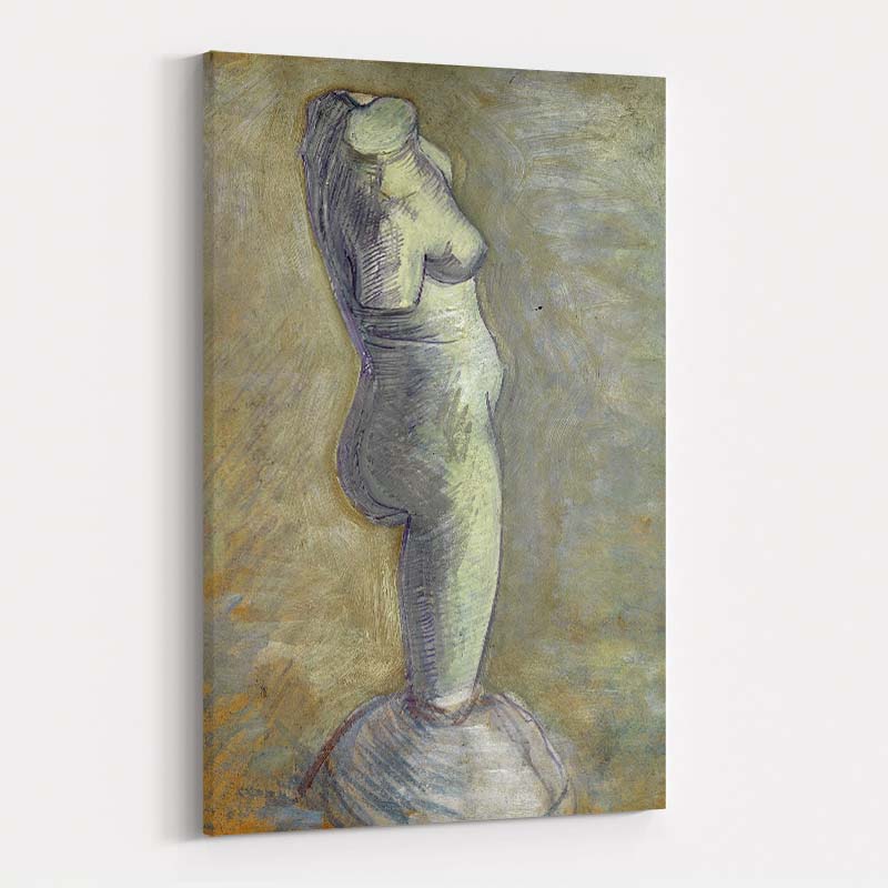 Plaster Statuette of a Female Torso 1886 by Vincent Van Gogh wall art