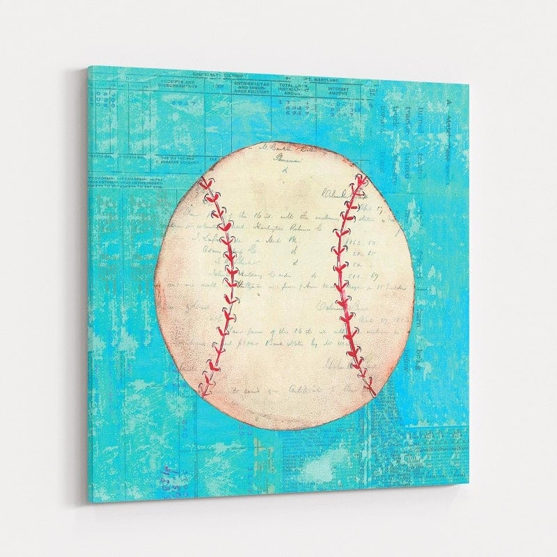 Play Ball I Bright by Courtney Prahl wall art