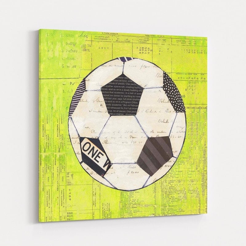 Play Ball III Bright by Courtney Prahl wall art
