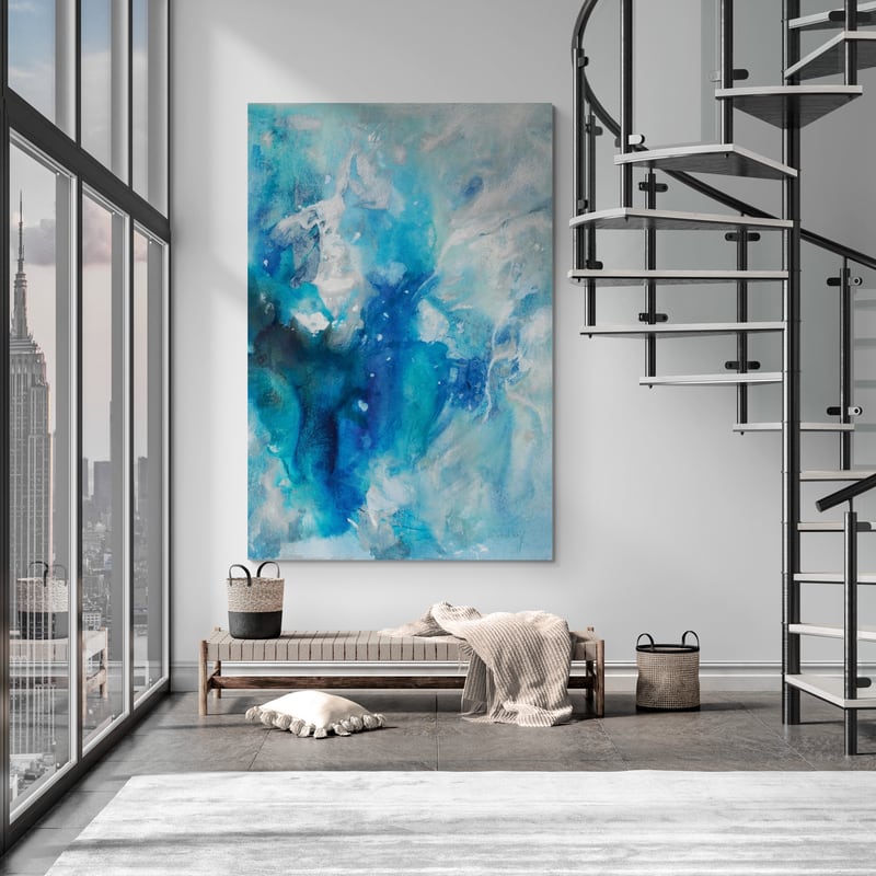 Plunge I by Danhui Nai wall art from Glam Wall Art