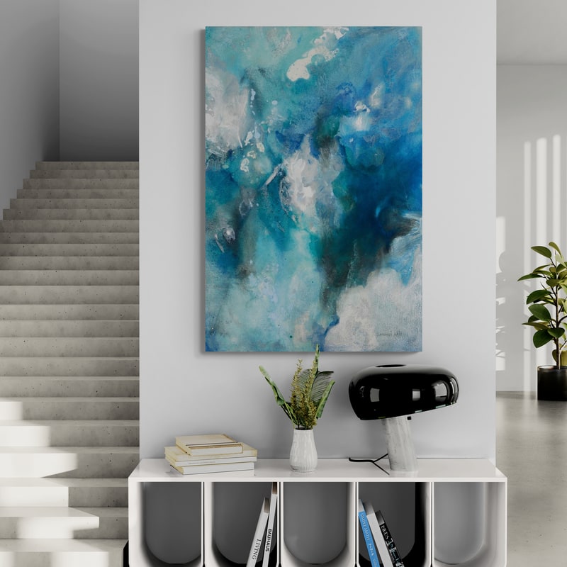 Plunge II by Danhui Nai wall art from Glam Wall Art