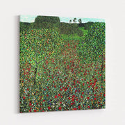 Poppy Field by Gustav Klimt wall art