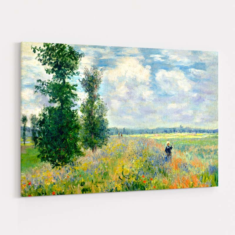 Poppy Fields Near Argenteuil by Claude Monet wall art