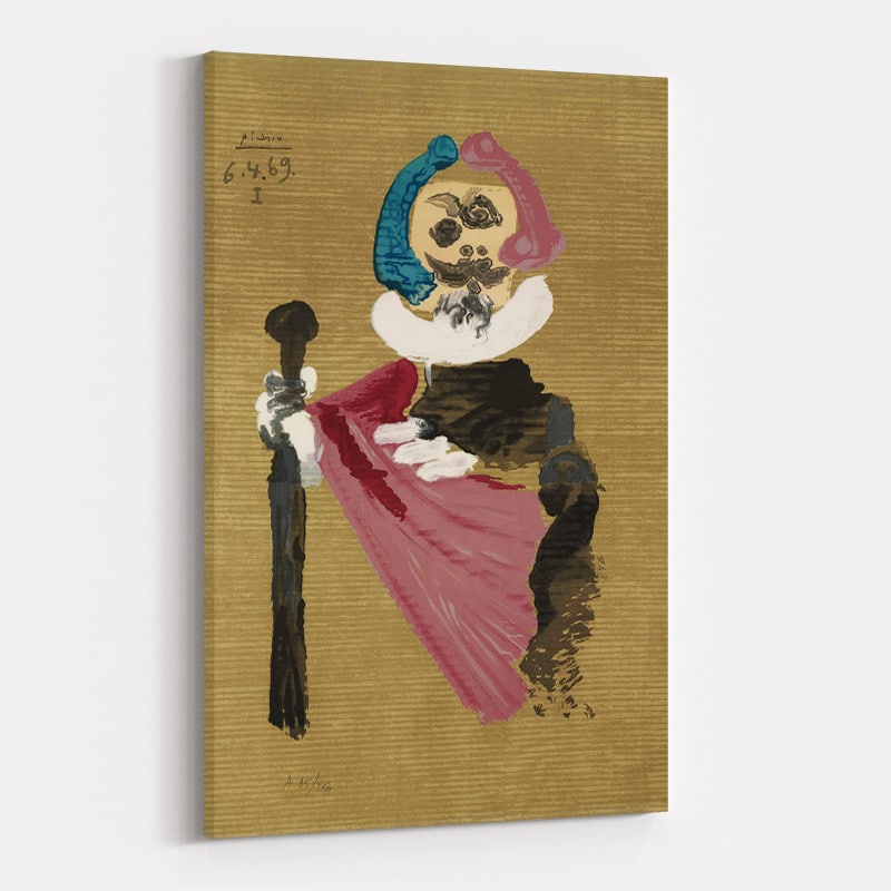 Portrait Imaginaire - 6.4.69 I by Pablo Picasso wall art