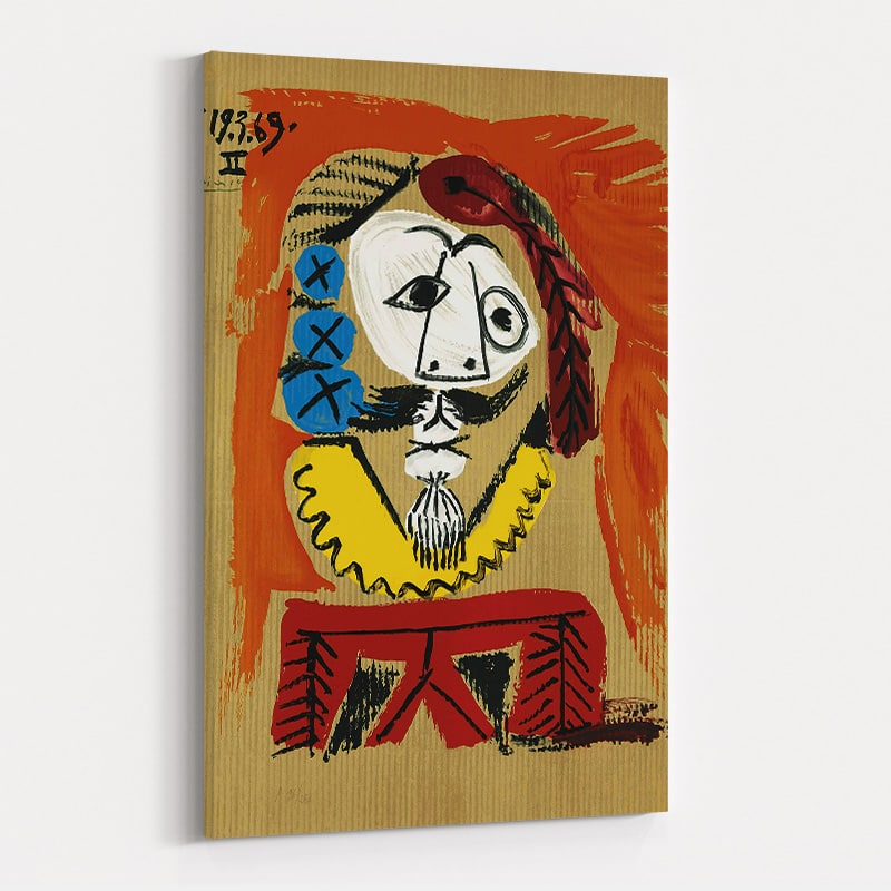 Portrait Imaginaire - 19.3.69 II by Pablo Picasso wall art